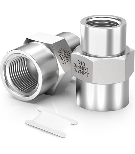 Raccord Coudé 90° Acier Inoxydable 304 Napredak – 1/4 NPT Mâle Vers Femelle, Forgé, 4350 Psi, Pour Eau, Gaz, Carburant