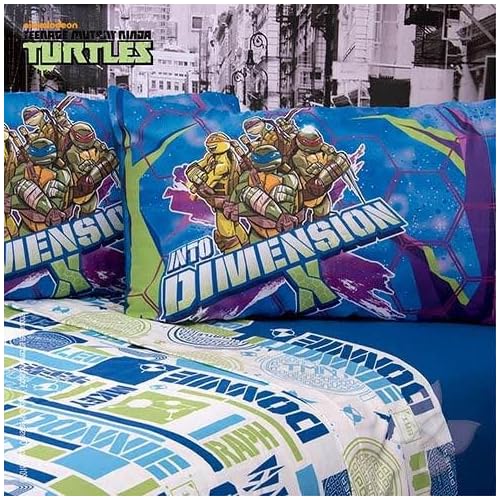 Limited Edition Ninja Turtles Kids Boys Comforter Set And Sheet