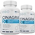 (2 Pack) Cinagra RX Pills for Men, Cinagra RX Supplement Advanced Formula, 120 Count