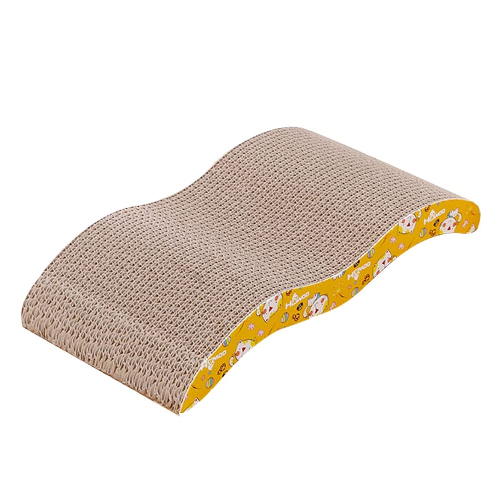 Lrtzizy Scratcher Cardboard Scratch Pad with Premium Scratch Textures Design Scratching Pad