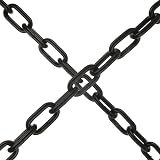 JMIATRY 6mm x 6m Stainless Steel Chain Black Galvanized Welded Link view 5