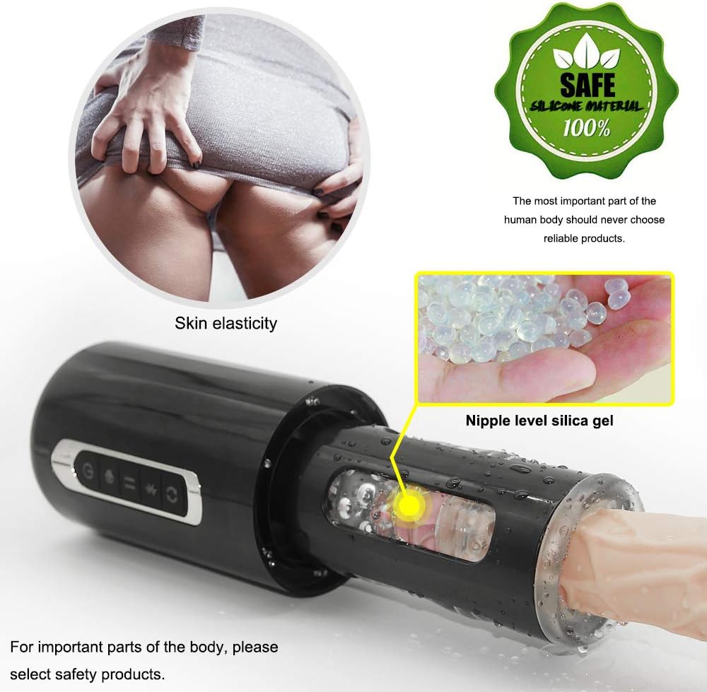 USB Rechargeable Automatic Piston Telescopic Rotation Handsfree 5 Modes 10 Speeds Sleeve Stroker Men Oral S(exy Toy for Male, Electric Sexy Underwear Device for Men