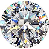 Star Fire Moissanite Loose Stone | Round Brilliant Cut Gemstones with VVS1-VS2/D-E-F Color Clarity | Ideal for Pendants, Rings, and Stud Earrings | Sizes Available from 0.10 to 20 Carats
