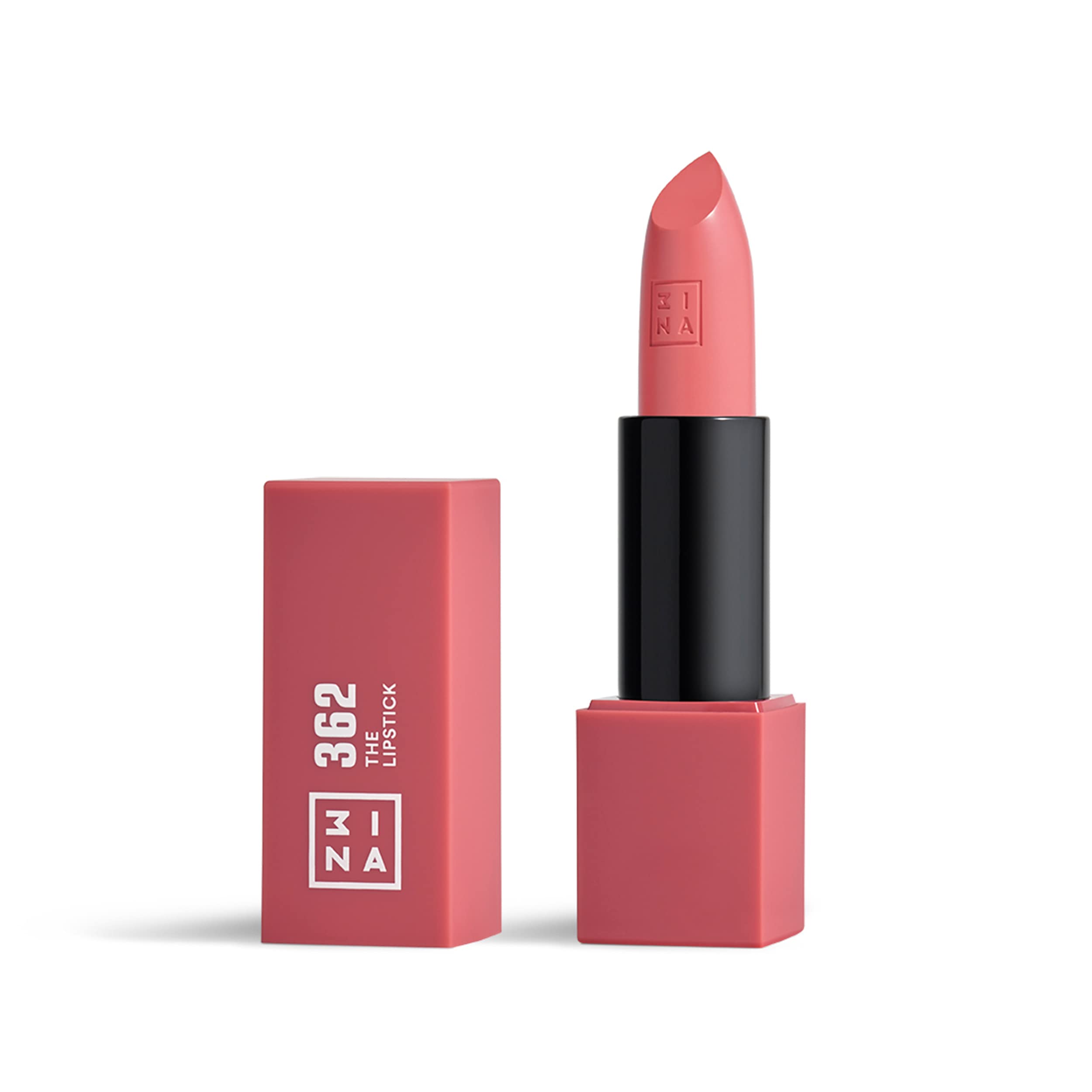3INA MAKEUP - The Lipstick 362- Pink Lipstick with Vitamin E & Shea Butter - Long Lasting Matte Creamy Lip Colour