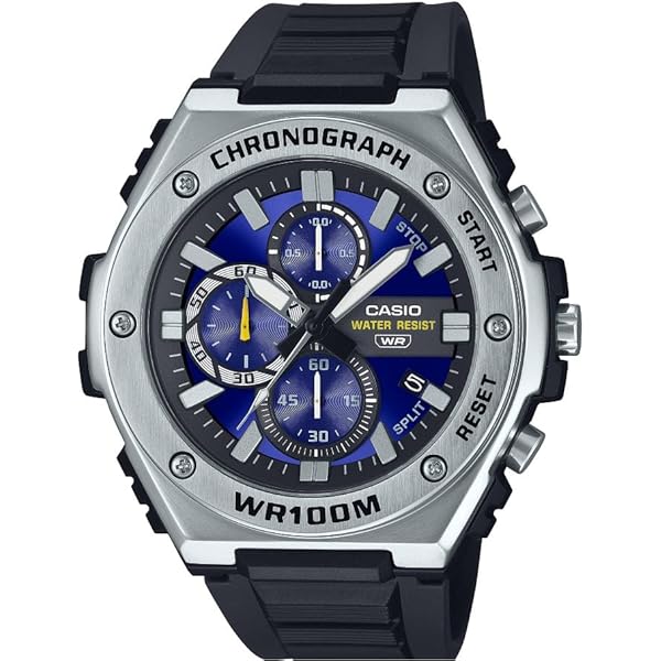 Amazon.com: Casio MWQ100 Series | Men's Digital Watch | Silver