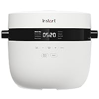Instant 20-Cup Rice Cooker, Rice and Grain Multi-Cooker with Carb Reducing Technology without Compromising Taste or Texture, From the Makers of Instant Pot, Includes 8 Cooking Presets