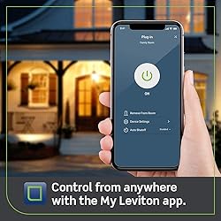 Leviton Decora Smart Plug, Wi-Fi 2nd Gen, Works