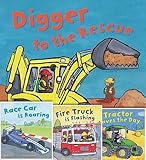 Paperback Scholastic Clubs - Busy Wheels 4 bk Set Book