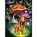 MXJSUA Diamond Art Painting Mushrooms by Number Kits for Adults, Colored Mushrooms Diamond Art Painting Kits Round Full Drill Diamond Art Kits Picture Arts Craft for Home Wall Art Decor 12x16 inch