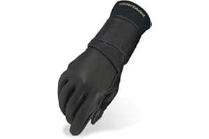 HERITAGE PERFORMANCE GLOVES Heritage Jr. Pro 8.0 Bull Riding Glove (Black)