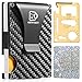 Birsppy Carbon Fiber Slim Wallet | RFID Minimalist Wallet | Carbon Fiber Money Clip | Credit Card Holder Wallet for Men and Women | Fiber Wallets | Slim Wallet | Cash Money Clip | 2020 Version