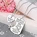 Hemlock Family Love Pendant Necklace Daughter Dad Mother Necklace (Mom)