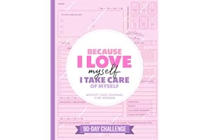 Weight Loss Journal For Women: 90-Day Challenge | healthy lifestyle | Workout planner for women
