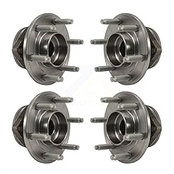 Front Rear Wheel Bearing & Hub Assembly Kit For