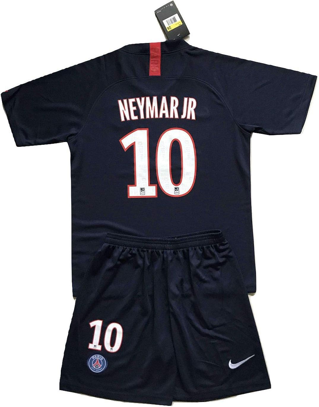 Youths Neymar #10 PSG 2019-2020 Home Soccer Jersey & Shorts Set