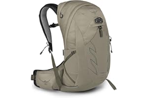 Osprey Talon 22L Men's Hiking Backpack with Hipbelt, Sawdust/Earl Grey, L/XL