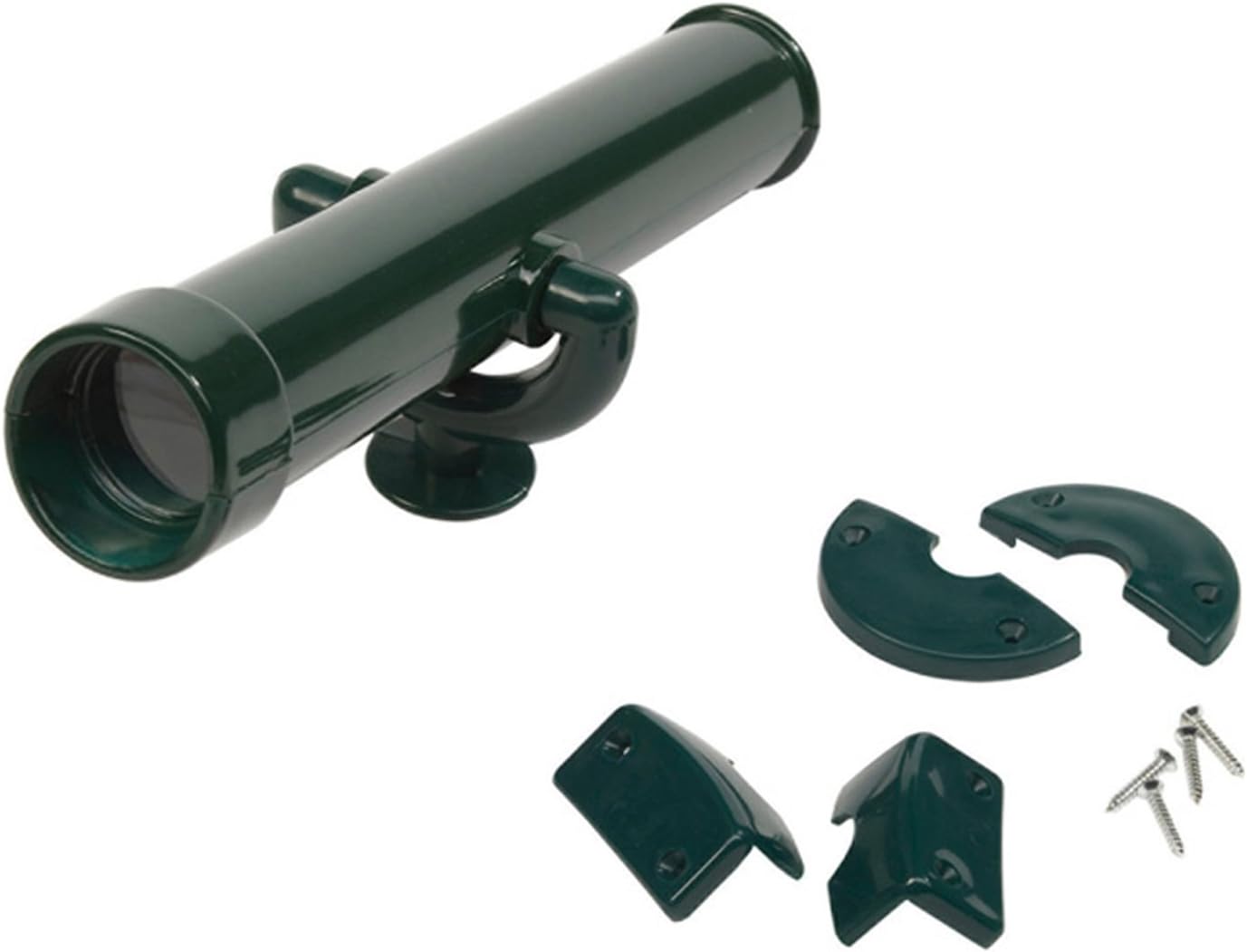 Garden Games Toy Telescope for Children's Climbing Frame or Playhouse (Green) with Fixing Kit - Image 4