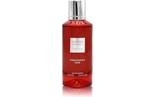 Fine Perfumery London Fragrances for Him Pomegranate Noir - Cologne for Men - Bold Mens Cologne - Fruity Fragrance with Cinna