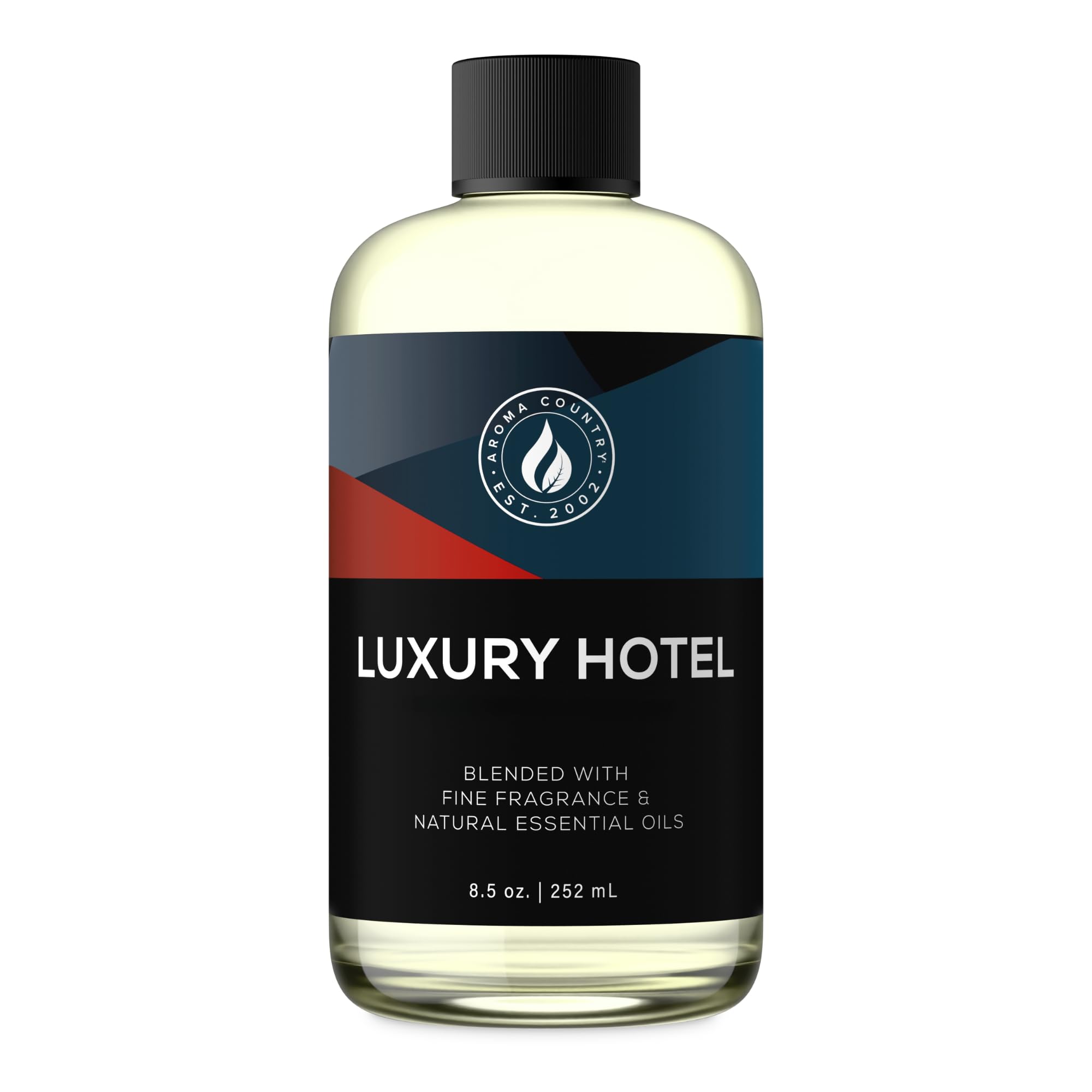Aroma Country Luxury Hotel Diffuser Oil - Scent for Diffuser & Air Fresheners - Essential Oil Diffuser Refill, Home Fragrance Collection with Gardenia & Amber (8.5 Fl. Oz)