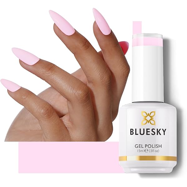 Amazon.com : BLUESKY Blue Gel Nail Polish - Spring Blue Nail