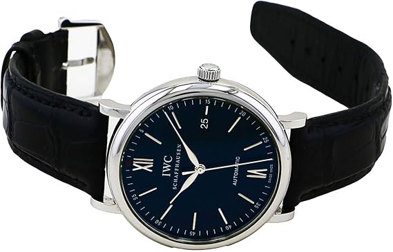 Amazon Iwc ポートフィノ Iw356502 ブラック文字盤 中古 腕時計 メンズ W202708 並行輸入品 メンズ腕時計 腕時計 通販