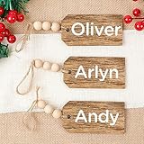 Christmas Decorations-12PCS Christmas Stocking Name