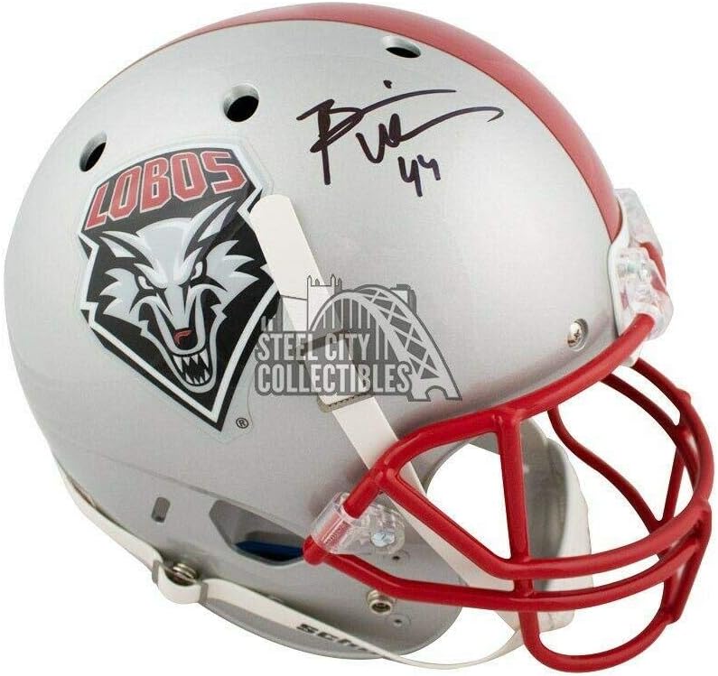 brian urlacher autographed football