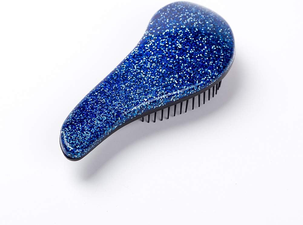 Aubess Detangling Brush - Detangler Brush Magic Comb Curly Hair Brush Comb Shower Massage No More Tangle Combs Styling Tools (Blue)