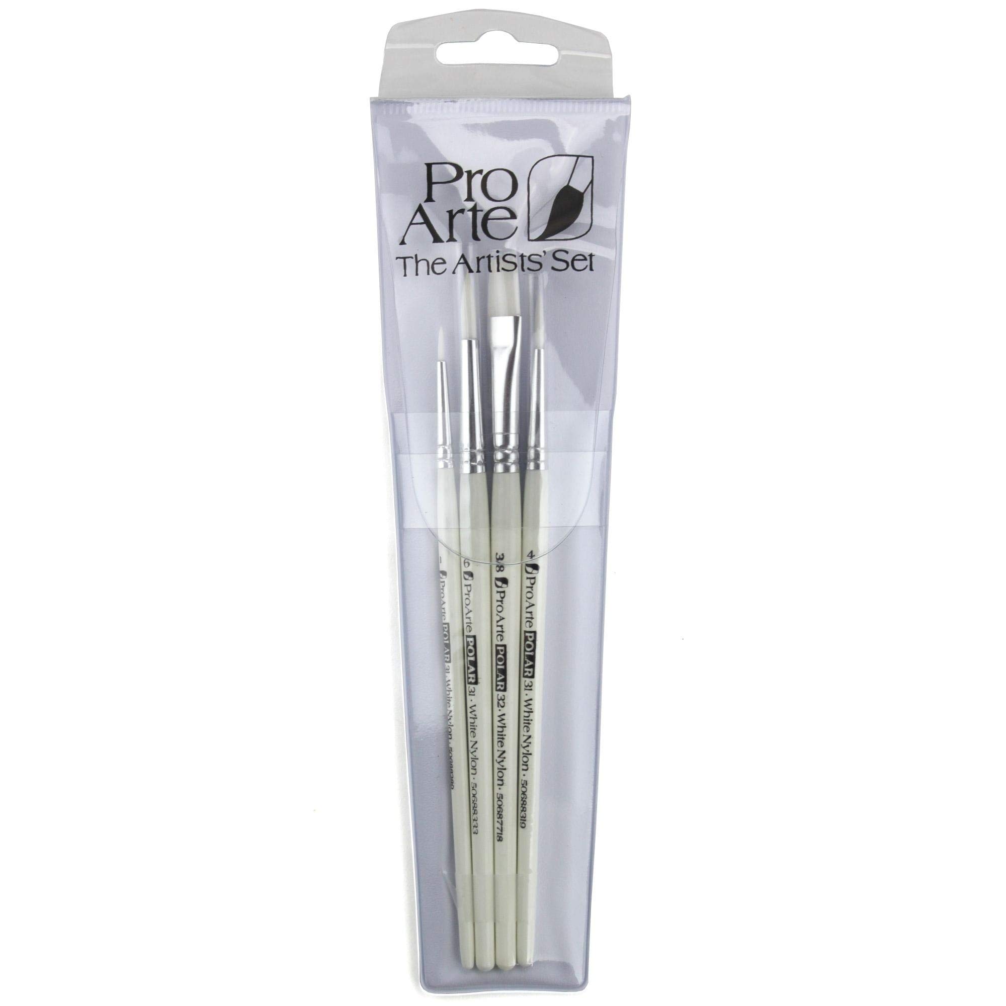 Pro Arte Brushes Sets Pro Arte Polar Scholar Oil Acrylic Watercolour Paint Brush - Set : Polar 31Wa