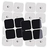 AUVON TENS Electrodes 24-Pack, 2nd Gen Latex-Free Replacement Pads Electrode Patches with 3.5mm Snap Connector for HealthmateForever, Nursal, Kedsum, Techcare, Tec.Bean, Vive, CNXUS