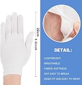 D.A.Y. Republic 100% Cotton Gloves for Eczema Dry Skin Overnight 2 Pairs view 9