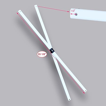 Amazon Com Ozark Trail Slant Leg 12 X 12 Canopy Middle Truss Bar