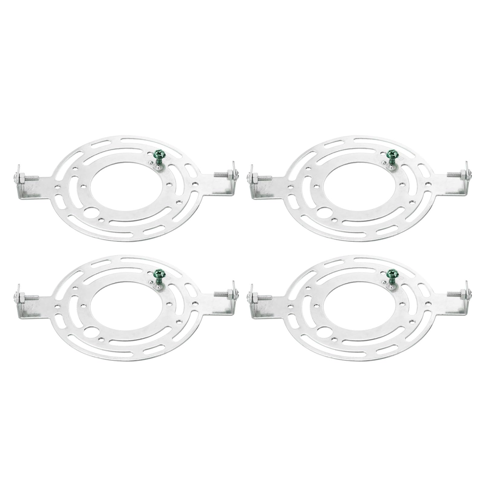 PATIKIL 140mm (5.51") Universal Light Fixture Mounting Bracket Kit, 4set Light Crossbar Round Ceiling Plate for Wall Light, Close to Ceiling Light, Chandelier