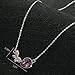 Osiana Butterfly Pendant Fashion Cute Necklace Crystal From Swarovski Elements 18