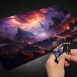 Premium Stitched MTG Playmat with Zones and