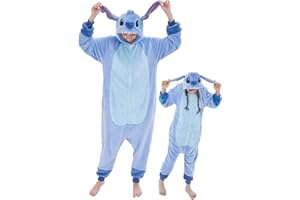 GONAAP Unisex Adult Onesie Pajamas Animal One Piece Costume Cosplay Sleepwear