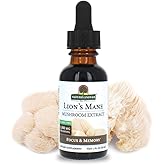 Nature's Answer Lion's Mane, Mushroom Extract, Alcohol Free, 1 fl oz (30 ml)