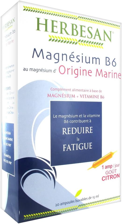 Herbesan Marine Magnesium B6 20 Phials