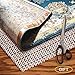 AMZOK Rug Pad 2x6 Grippers - Runner Non-Slip Non Skid Under Cushions Extra Grip for Hardwood Floor No Slipping Carpet Mat