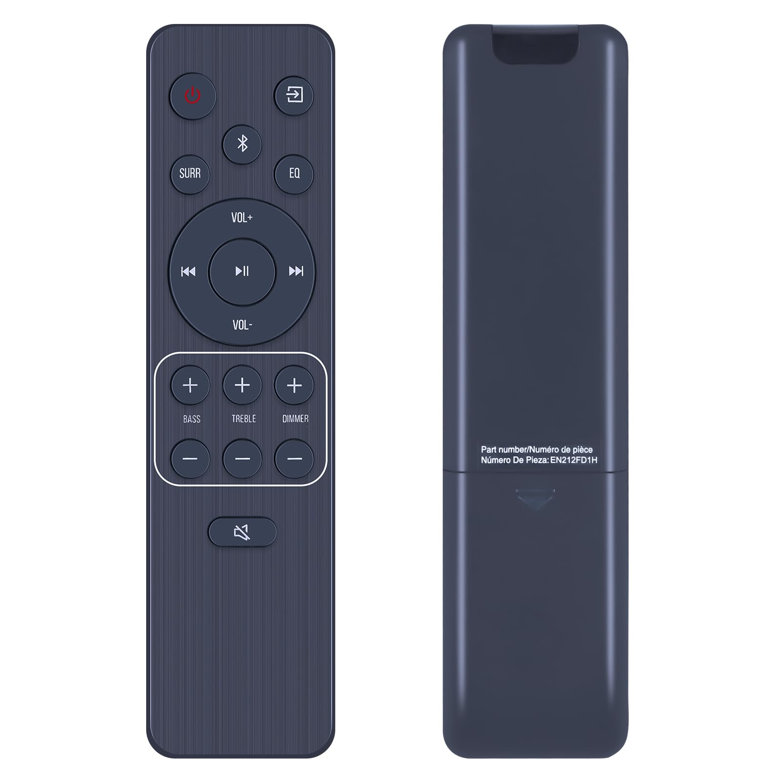 EN212FD1H Replacement Remote Control for Hisense Soundbar Compatible with HS2100 HS2000 HS5100 HS3100 AX5100G AX3120G AX5125H