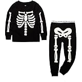 baby boy skeleton pajamas