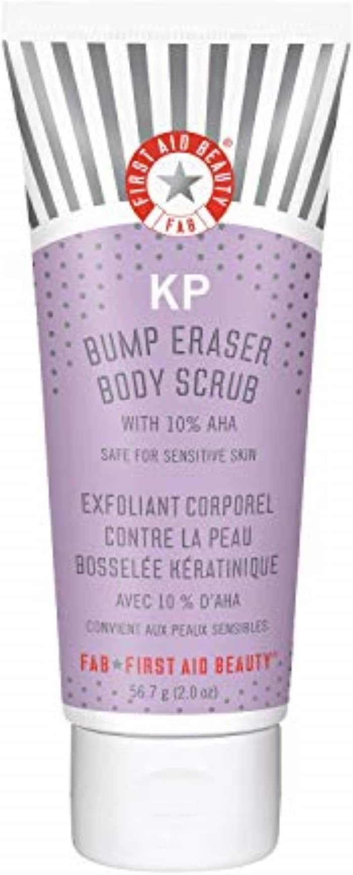 First Aid Beauty KP Bump Eraser Exfoliating Body Scrub 283.5g 10% AHA