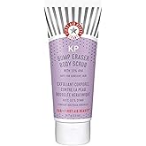 First Aid Beauty - KP Bump Eraser Body Scrub with 10% AHA, Keratosis Pilaris Skin Exfoliator with Glycolic and Lactic acids, Helps Reduce Chicken Bumps, Safe for Sensitive Skin, 2 oz