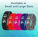 TabTime Vibrating Alarm Wristband Pink Small with Up to 10 Reminders view 7