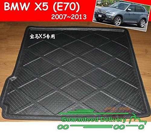 Auto AccessoriesDurable Trimmable Rear Protector Velour Cover Cargo Trunk Mat Boot Liner Fit For 2007 2008 2009 2010 2011 2012 BMW X5 (E70) 5 Seater Wagon