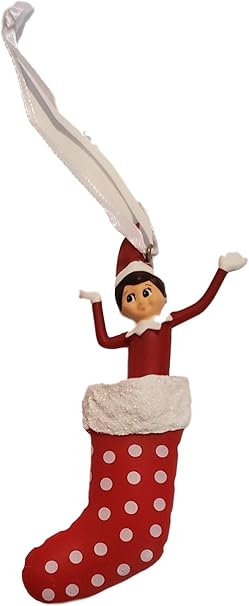 Amazon De Hallmark Elf Auf Dem Regal Ornament