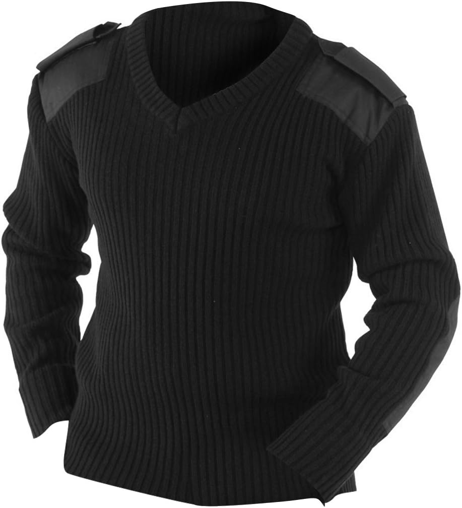 Yoko Mens V-Neck NATO Security Sweater/Workwear