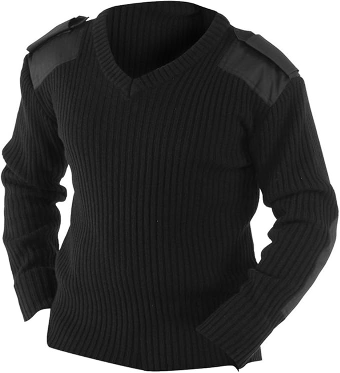 Yoko Mens VNeck NATO Security Sweater/Workwear Amazon.ca Clothing