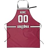 Apron with Pockets Custom Name and Number Personalized Gifts For Men Women