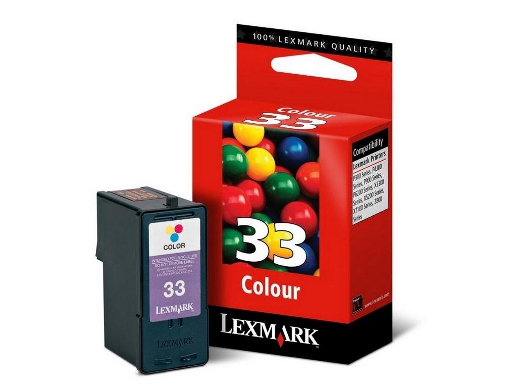 Lexmark No 33 Ink Cartridge Colour 11.5ml